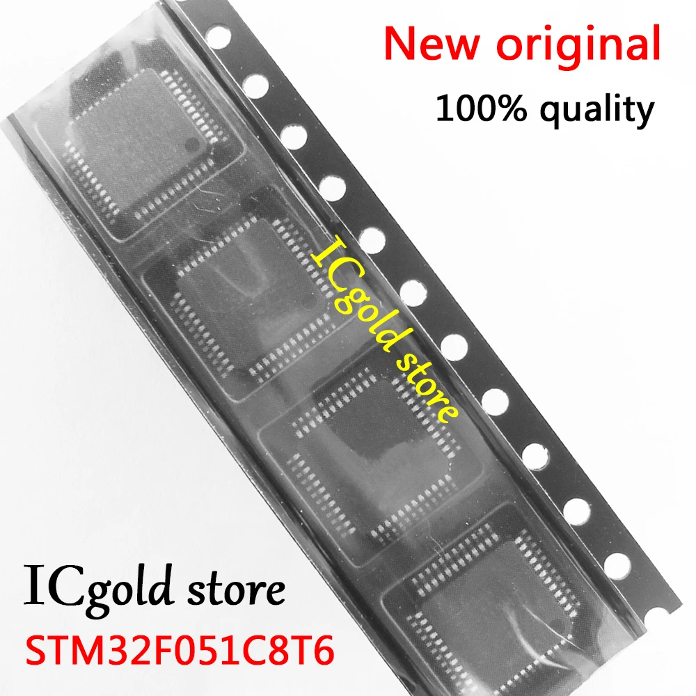 

10pieces STM32F051C8T6 STM32F103C6T6A QFP-48 chipset