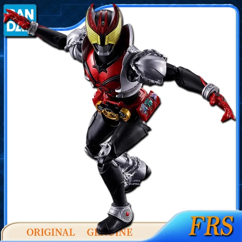 Bandai-figuras de acción de Anime KIVA para niños, juguete Original de FRS, RIDER enmascarado, modelo de montaje, adornos, regalo