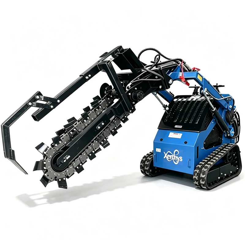 Fast Delivery Skid Steer Loader Factory Manufacturer Mini Skid Steer Loasder Small Skid Steer Loader Track Type EURO5 EPA Engine
