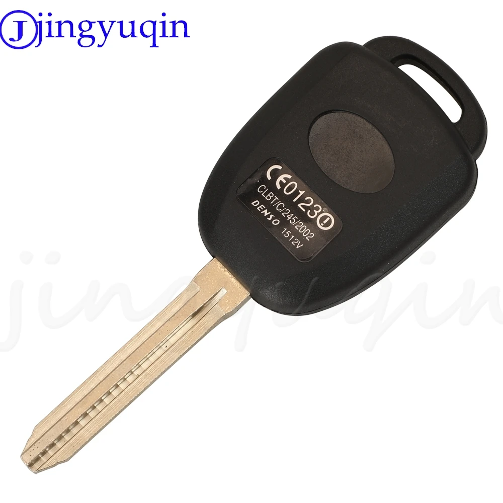 jingyuqin Remote Car Key Fob 314.4MHz G / H Chip B51TE / B71TH 89070-52D70 For Toyota Yaris 2012-2017 TOY43 Blade