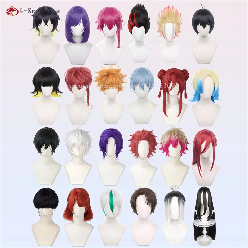 

Rin Itoshi Bachira Meguru Sae Itoshi Seishiro Nagi Kurona Ranze Kurona Ranze Michael Kaiser Chigiri Hyoma Ness Anime Cosplay Wig