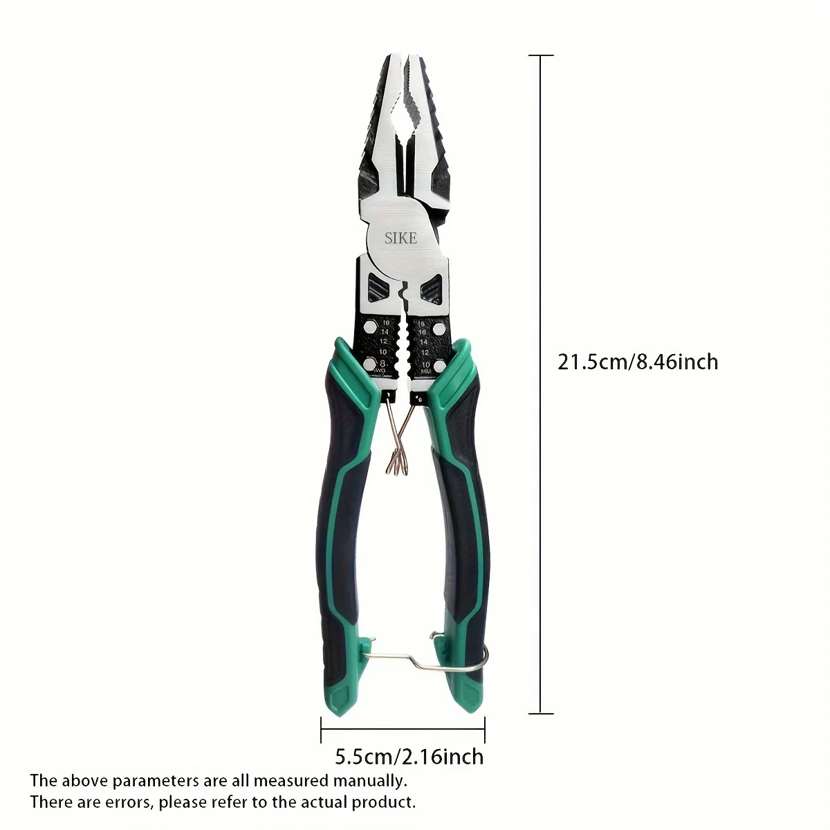 9-in-1 Multifunctional Pliers Set - Perfect for Cutting, Clamping & Stripping Wire - Labor-Saving Spring for Electricians & DIY