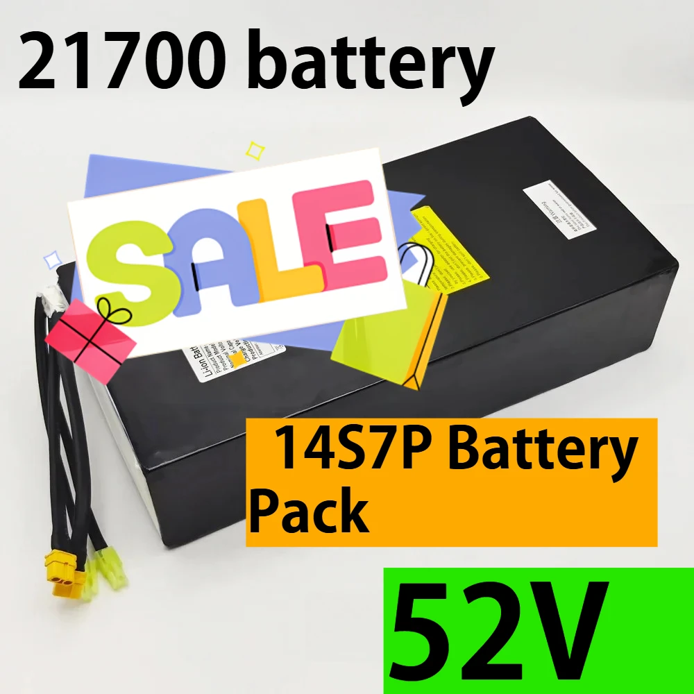 

Dual Port Fast Charging， For Dual Drive Electric Scooters 52V 28Ah 21700 Li-ion 14S7P Battery Pack
