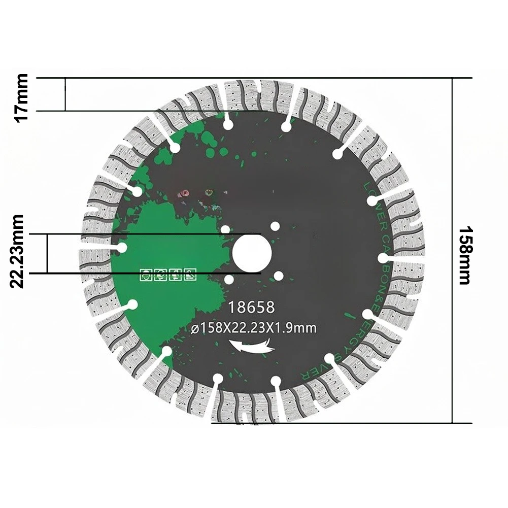 

Professional Diamond Cutting Disc For Concrete Brick Marble Wall Grooving Slotting Saw Blade For Standard Angle Grinders
