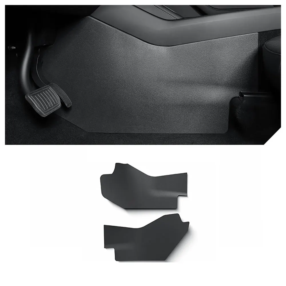 

For Tesla Model Y Juniper Center Console Side Anti Kick Mats Model Y 2025 Full Cover Pad Rear Seat Kick Protection Mat TPE Cover