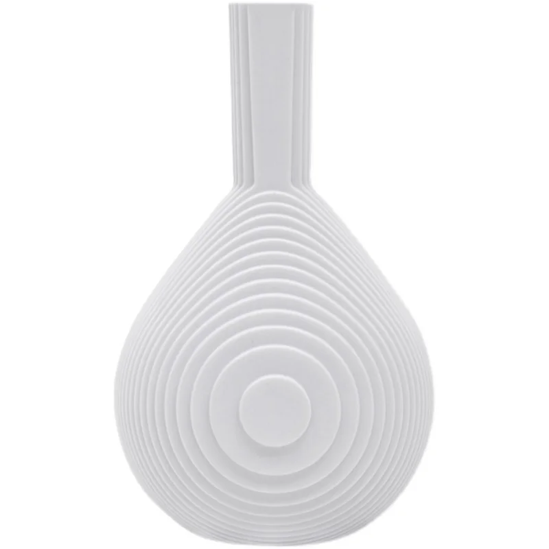 

Nordic modern ceramics, vase home, simple living room, decorative water droplets