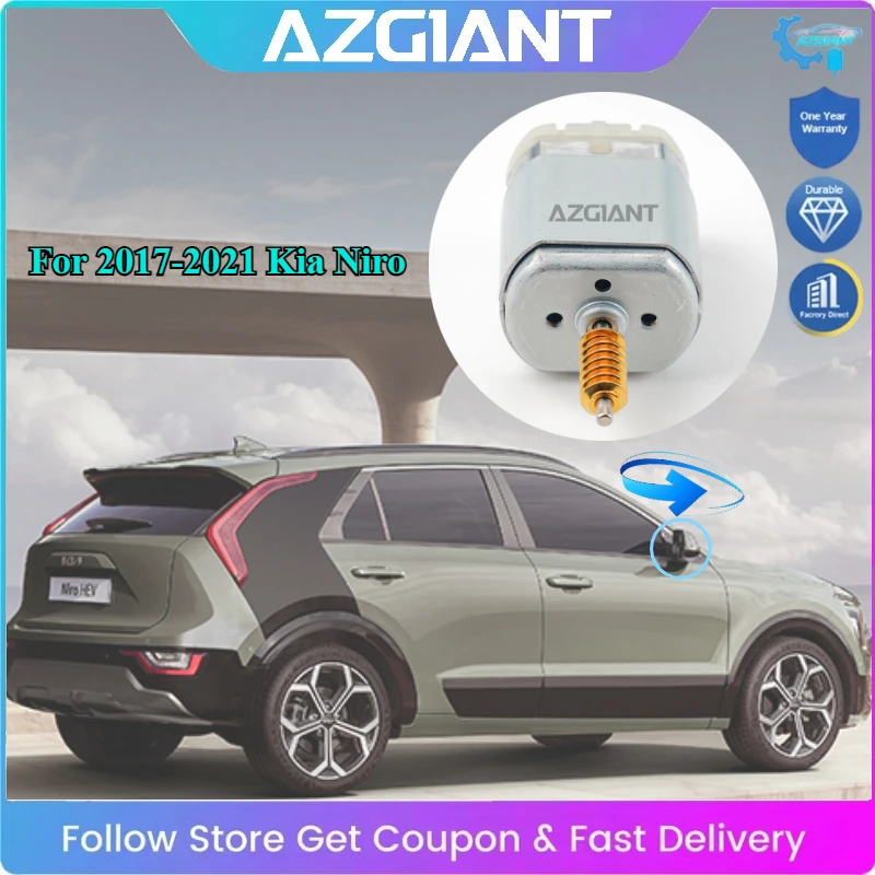

AZGIANT Car Side Rearview Mirrors Auto Folding Actuator Inner Motor DC 12V for 2017-2021 Kia Niro Replace Brand New Repair Kits