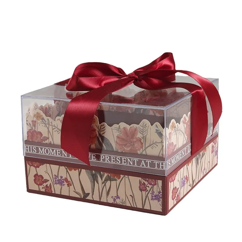 Customized. Square Acrylic Box Wedding Return Wedding Candies Box Business High-End Packaging Box Holiday Box