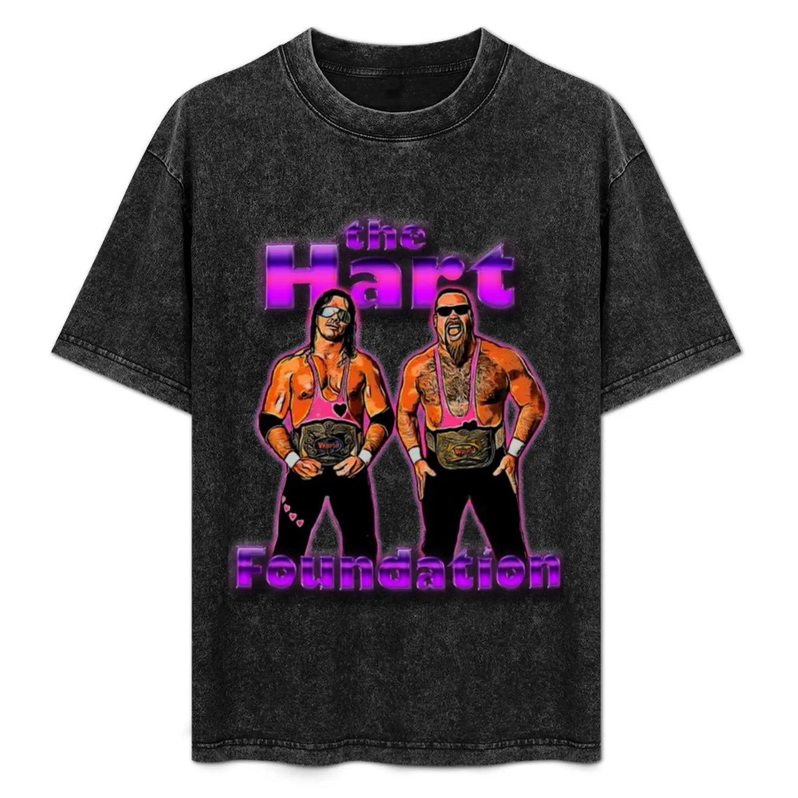

The Hart Foundation the Hart foundation T-Shirt Relaxed Casual Short Sleeve Tee