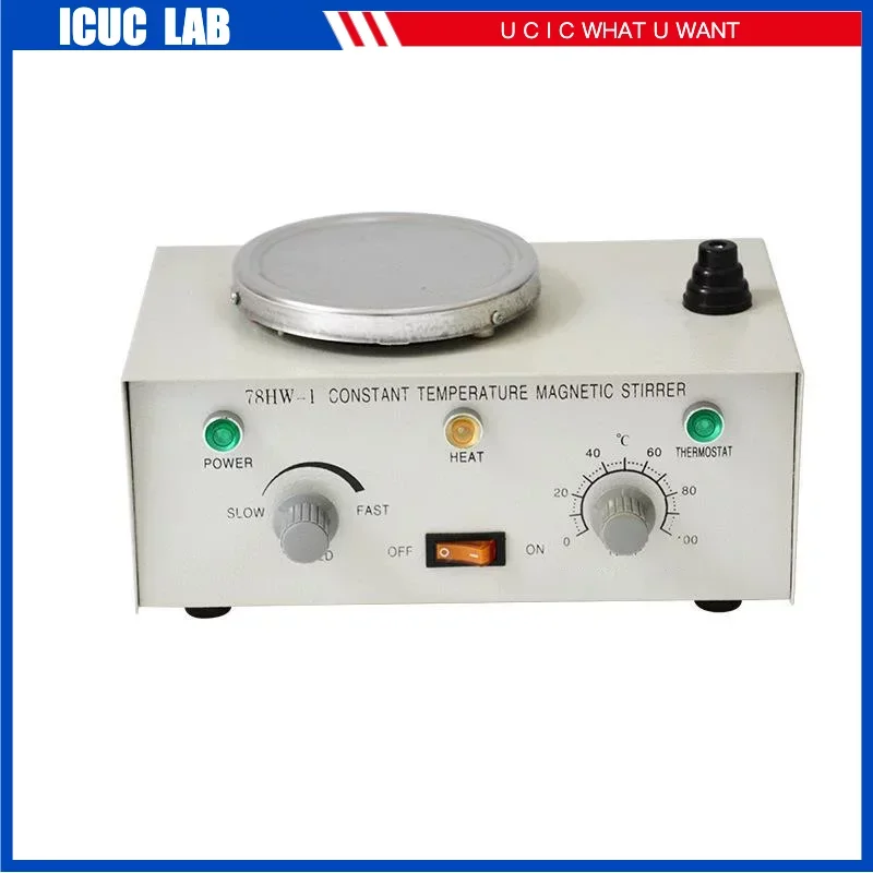 78hw-1-constant-temperature-thermostat-laboratory-cheap-hot-plate-magnetic-stirrer-mixer-equipment