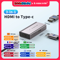 Lemorele HDMI to USB C 4k 60Hz AR Glasses Converter Adapter HDMI Display for USB-C Portable Screen Game Consoles Various TV Boxe