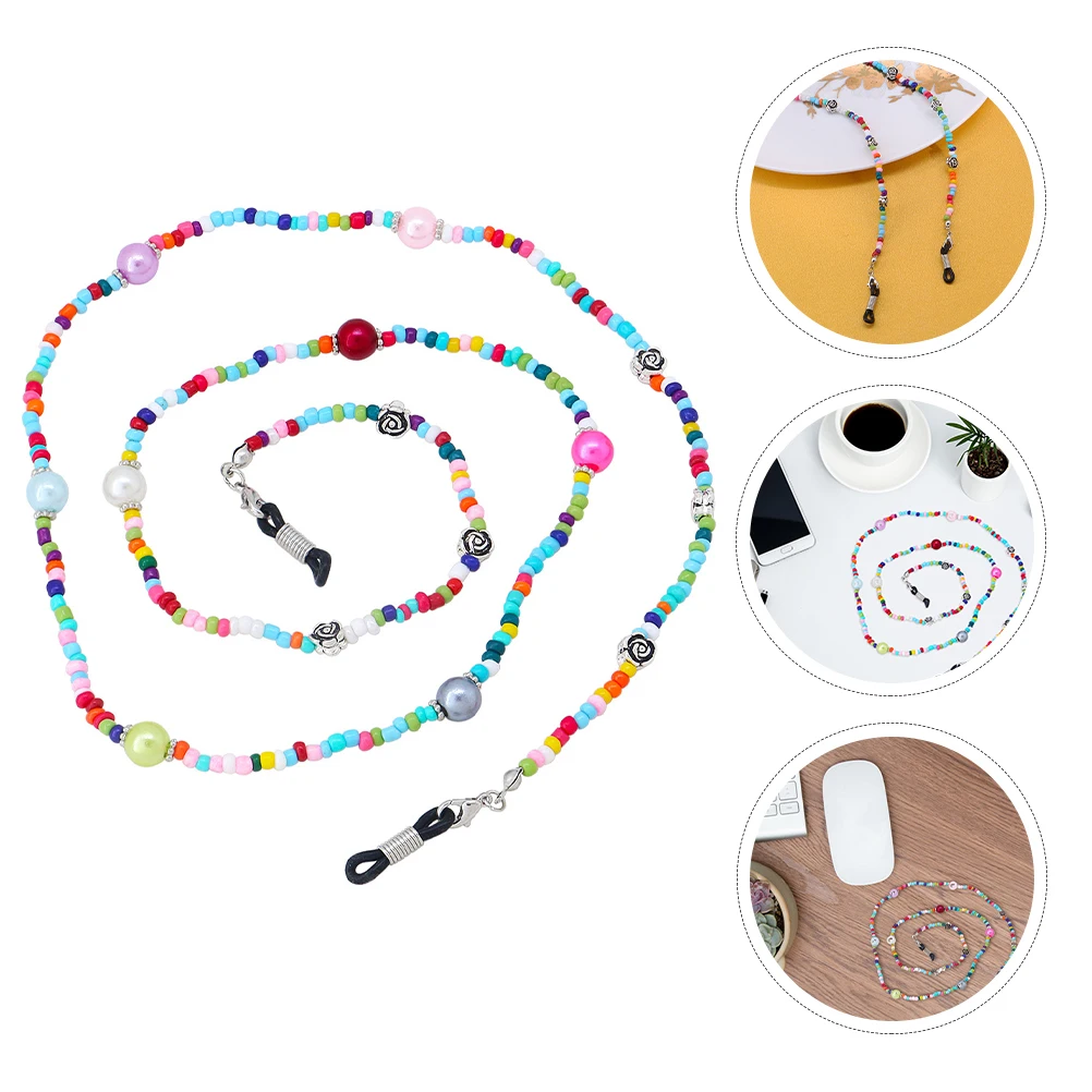 

Necklace Holder Glasses Chain Eyeglasses Strap Keeper Cord Abs Anti Lost Lanyard