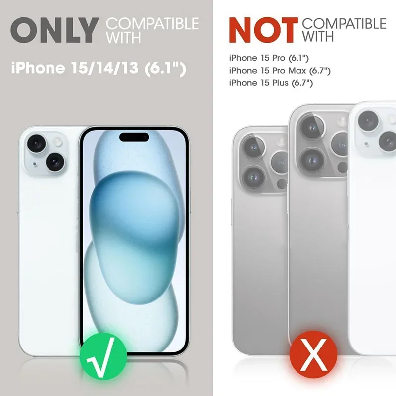SUPCASE For iPhone 15/For iPhone 14/For iPhone 13 Case 6.1\