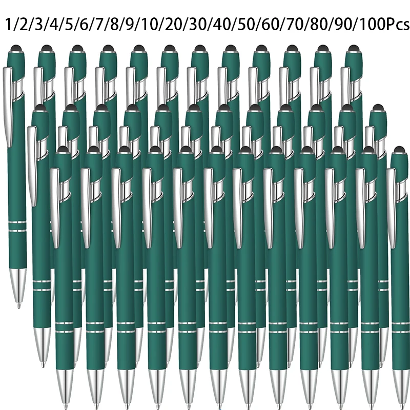 Penna stilo regalo promozionale da 1-100 pezzi 2 in 1 penne a sfera multifunzione Touch