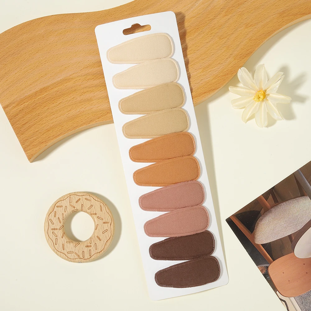 10 Stück/Set Süße und Niedliche Kinder-Haarspangen Bedruckte Rutschfeste Haarklammern für Mädchen und Kleinkinder Dekorative Haarspangen – Detail 5