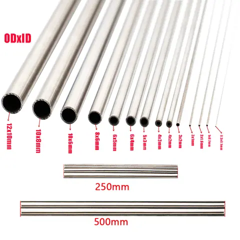 39 크기 250mm 500mm 길이 304 원활한 스테인레스 스틸 모세관 튜브 10x8mm / 8x6mm / 4x3mm / 6x4mm / 3x2mm/12x10mm