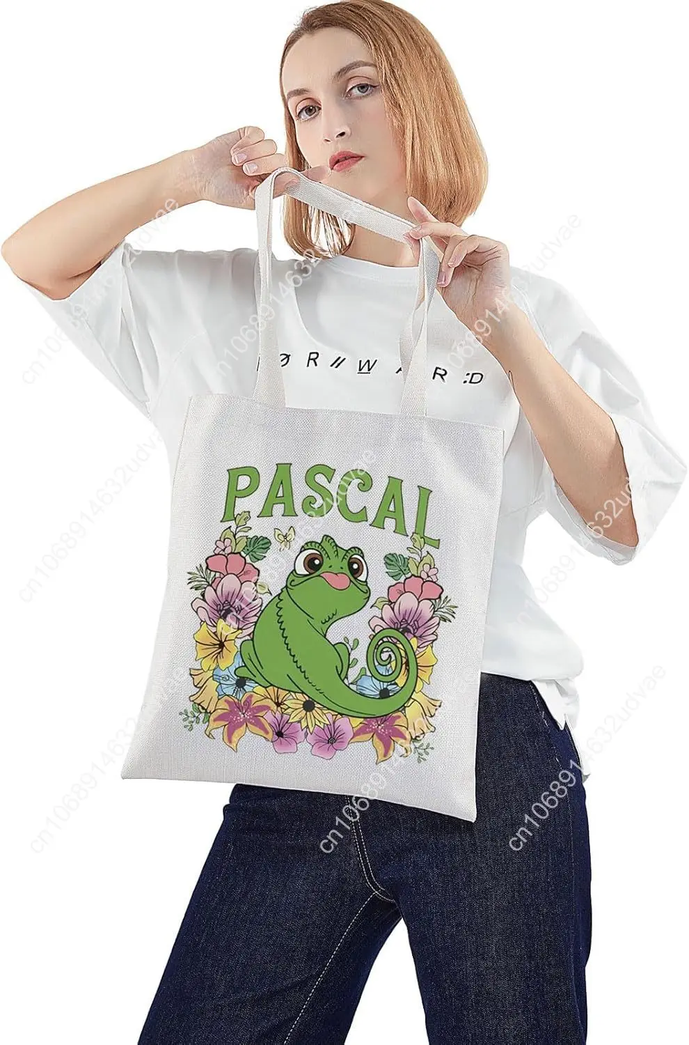 Chameleon Pascal Tote Bag Pascal Fans Regalo Pascal Bolso de hombro Mercancía