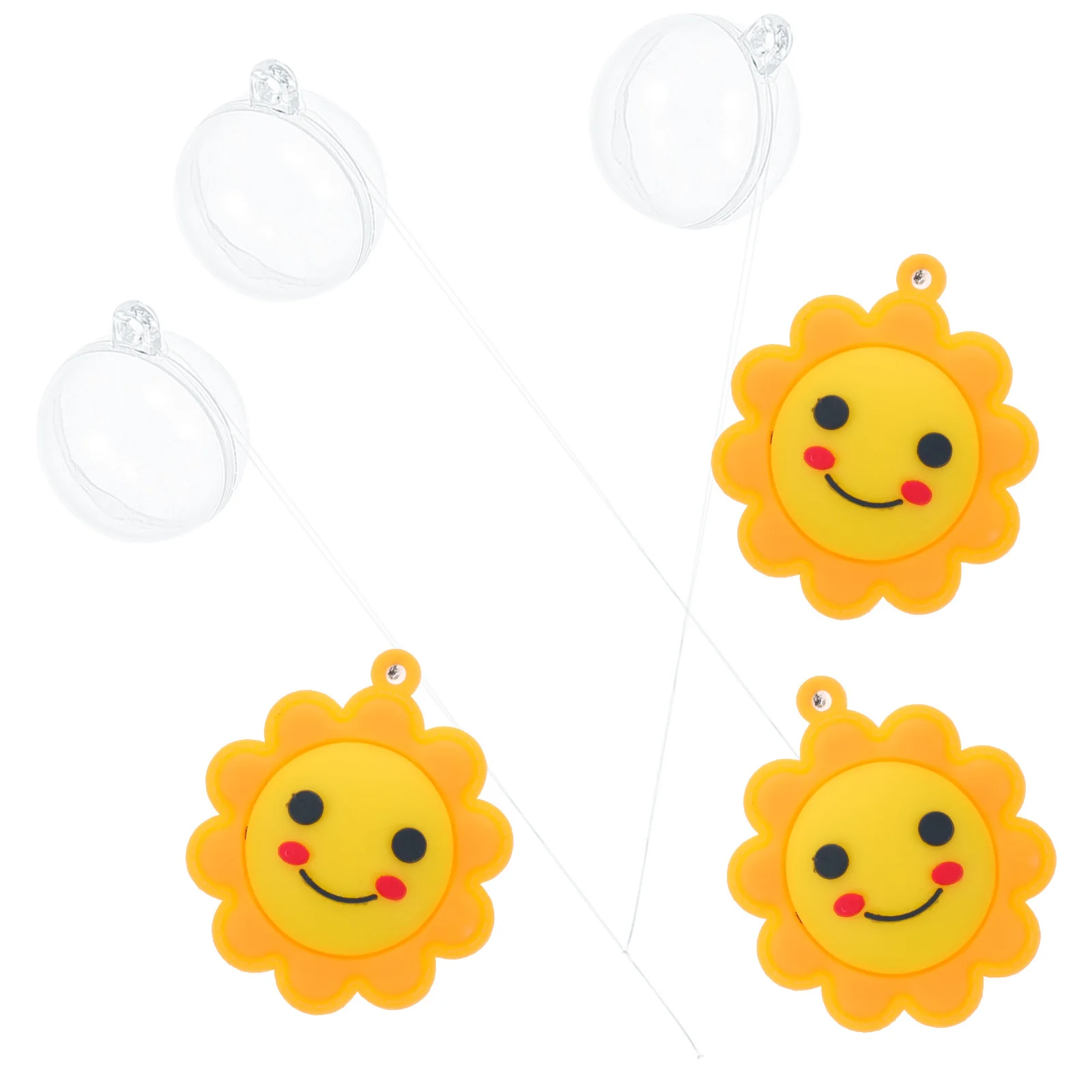 

3Pcs Aquarium Floating Decorations Safe Nonfading Vivid Cute Design for Fish Interaction Tank Decoration Aquarium Ornament