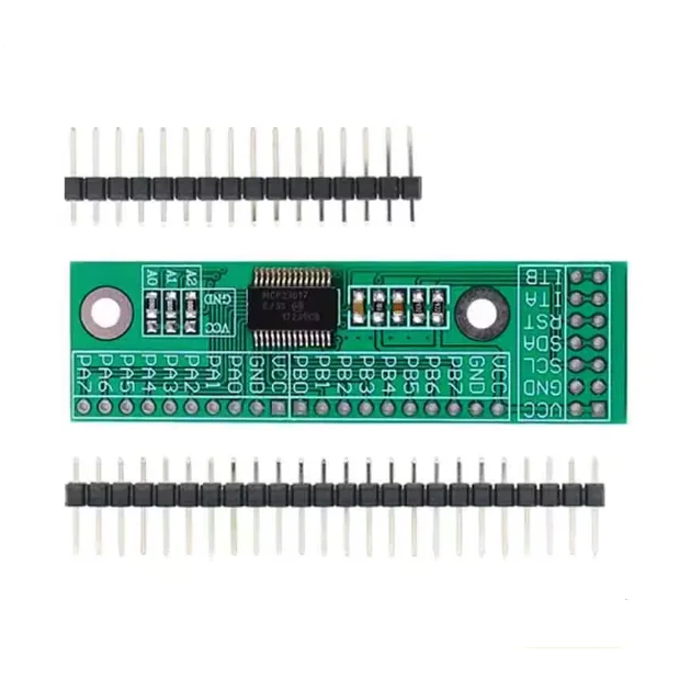 MCP23017-E/SS Интерфейс I2C 16-канальный модуль расширения ввода-вывода Плата расширения ввода/вывода IIC