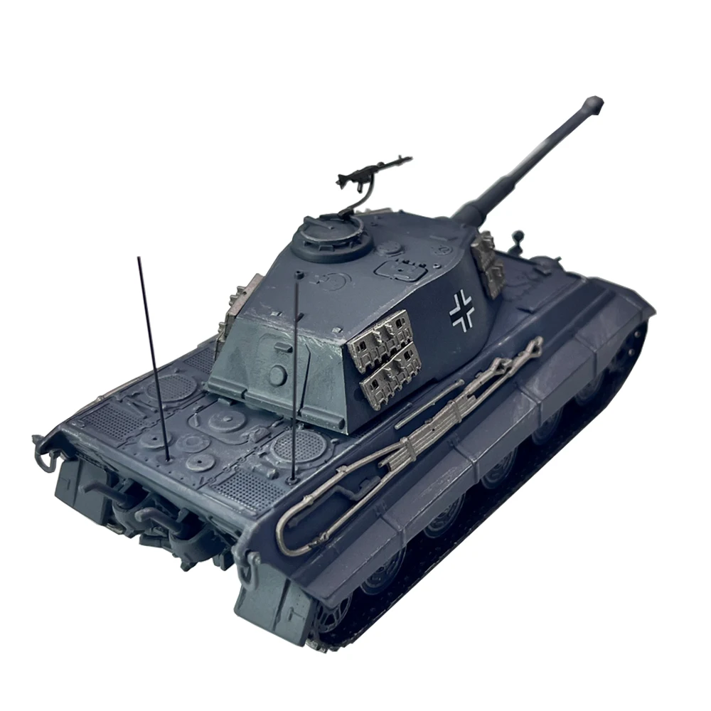 1/72 Tank King Tiger Jerman selesai Model militer hadiah mainan ornamen statis logam campuran ausvi Ausf.B