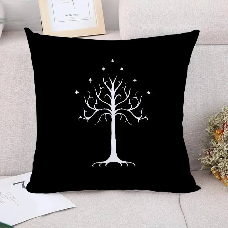 L-lord of the Rings Pillow Cover Cushion Cover 45*45 Decorative Pillowcase Decor 40x40 Decorative Cushions for Sofa Pilow Cases