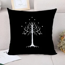 L-lord of the Rings Pillow Cover Cushion Cover 45*45 Decorative Pillowcase Decor 40x40 Decorative Cushions for Sofa Pilow Cases