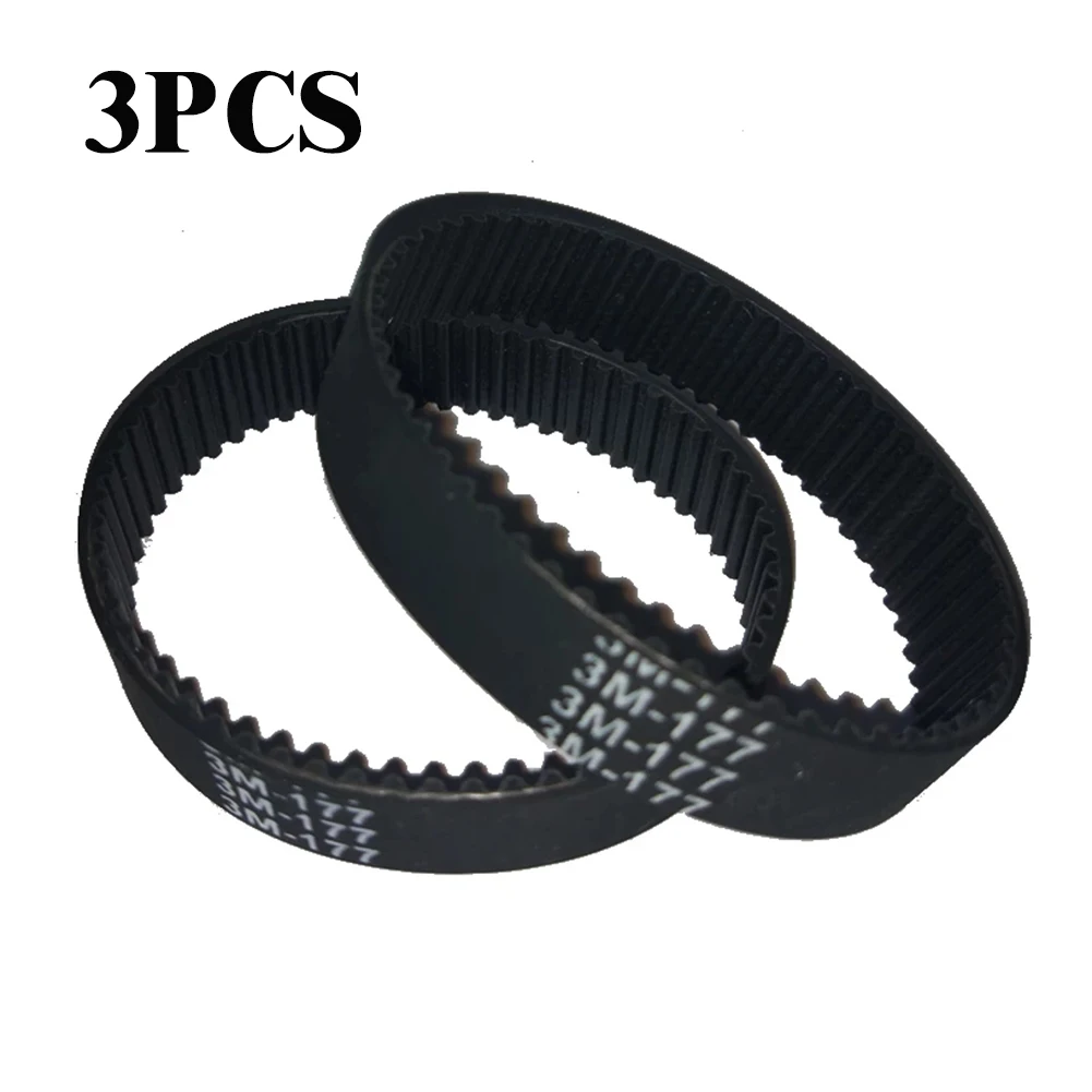 3 Pieces Replacement Belts for Black & Decker 7696 Types 6 & 7 BD713 KW715 Navigator Freestyle Vacuum Cleaner Part No 324830 02