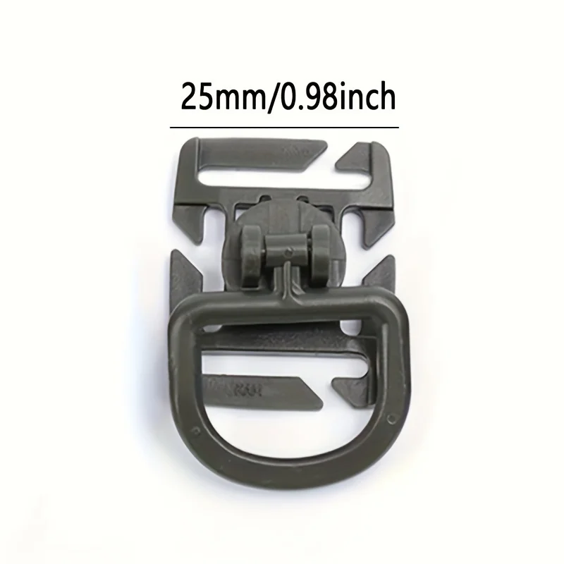 1pc Molly System Rotatable D-buckle, Outdoor Backpack Accessories
