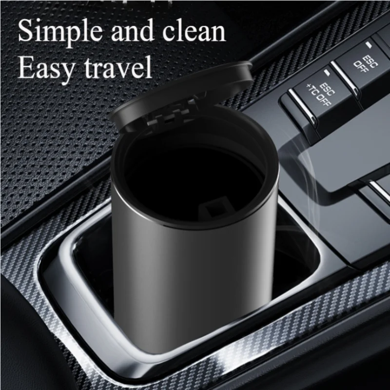 1PC Car trash can Multi functional car storage easy handling of small garbage inside the car keeping the interior clean