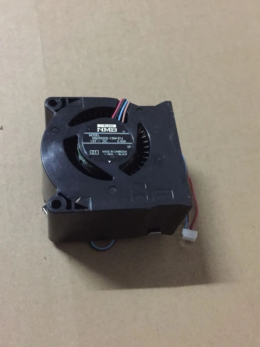 06035GS-13M-EU FOR CB-S05E/X41/S41/U42/970 Projector fan