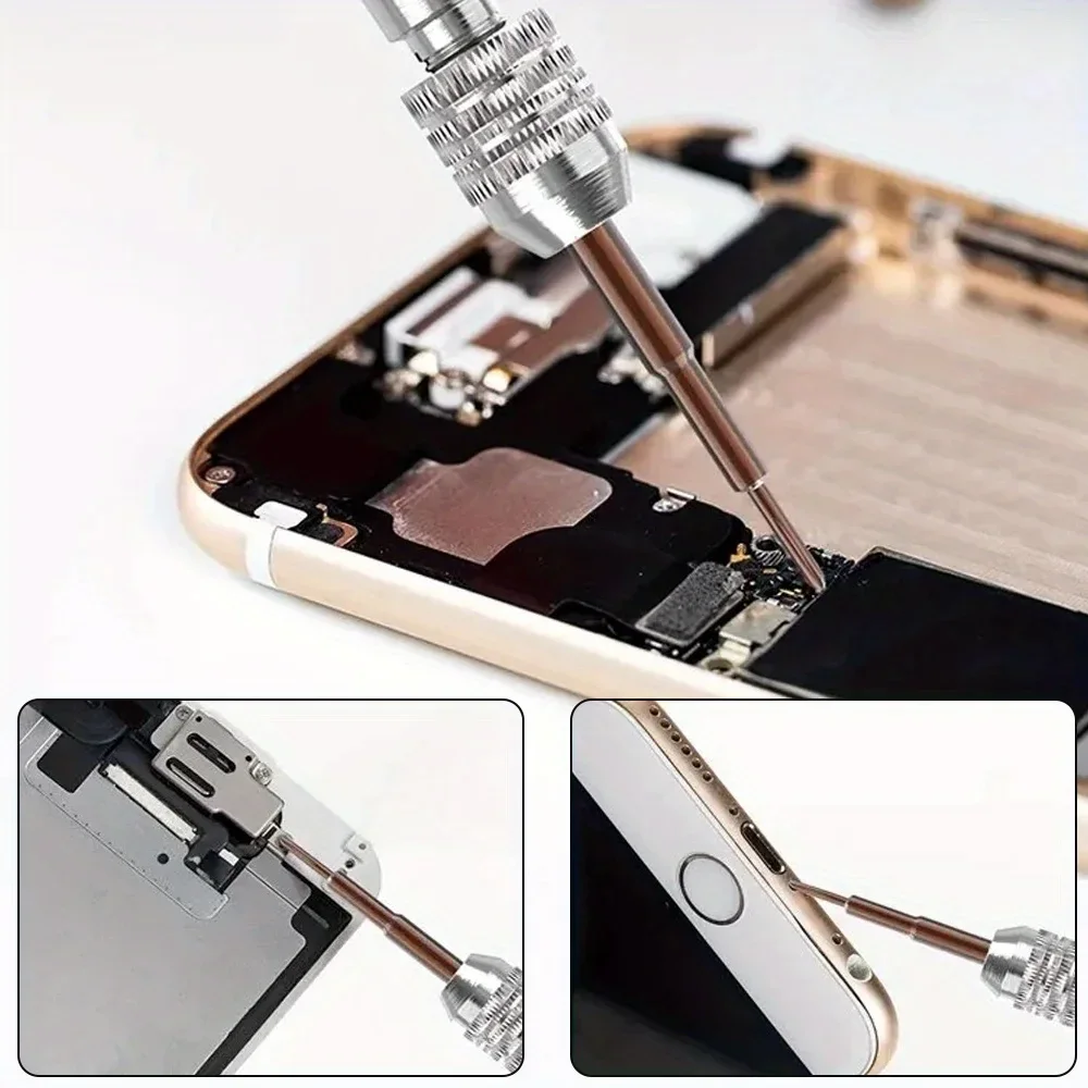 Multifunctional 5 In 1 Screwdriver Set Disassembly Screwdriver Slotted Cross Plum Blossom Computer Glasses Clock Maintenance Mul image 5