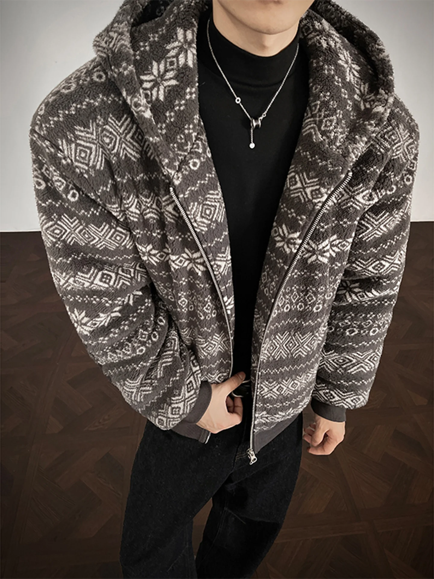 

Утепленная куртка из хлопкового бархата для мужчин и женщин, зимняя, в американском стиле, Cleanfit, этнический стиль, повседневное пальто с эффектом высокого комфорта