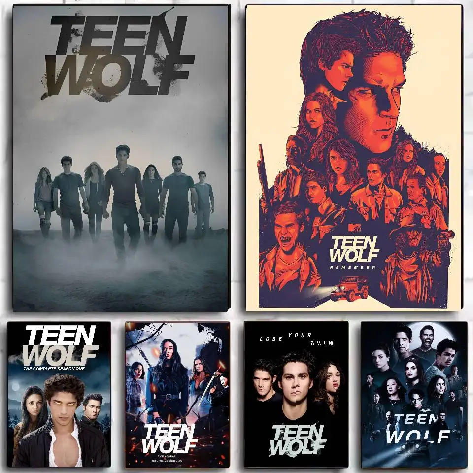 في سن المراهقة وولف RMovie TVt ملصق فني ذاتي اللصق ملصق مضاد للمياه مقهى غرفة النوم جدار ديكور