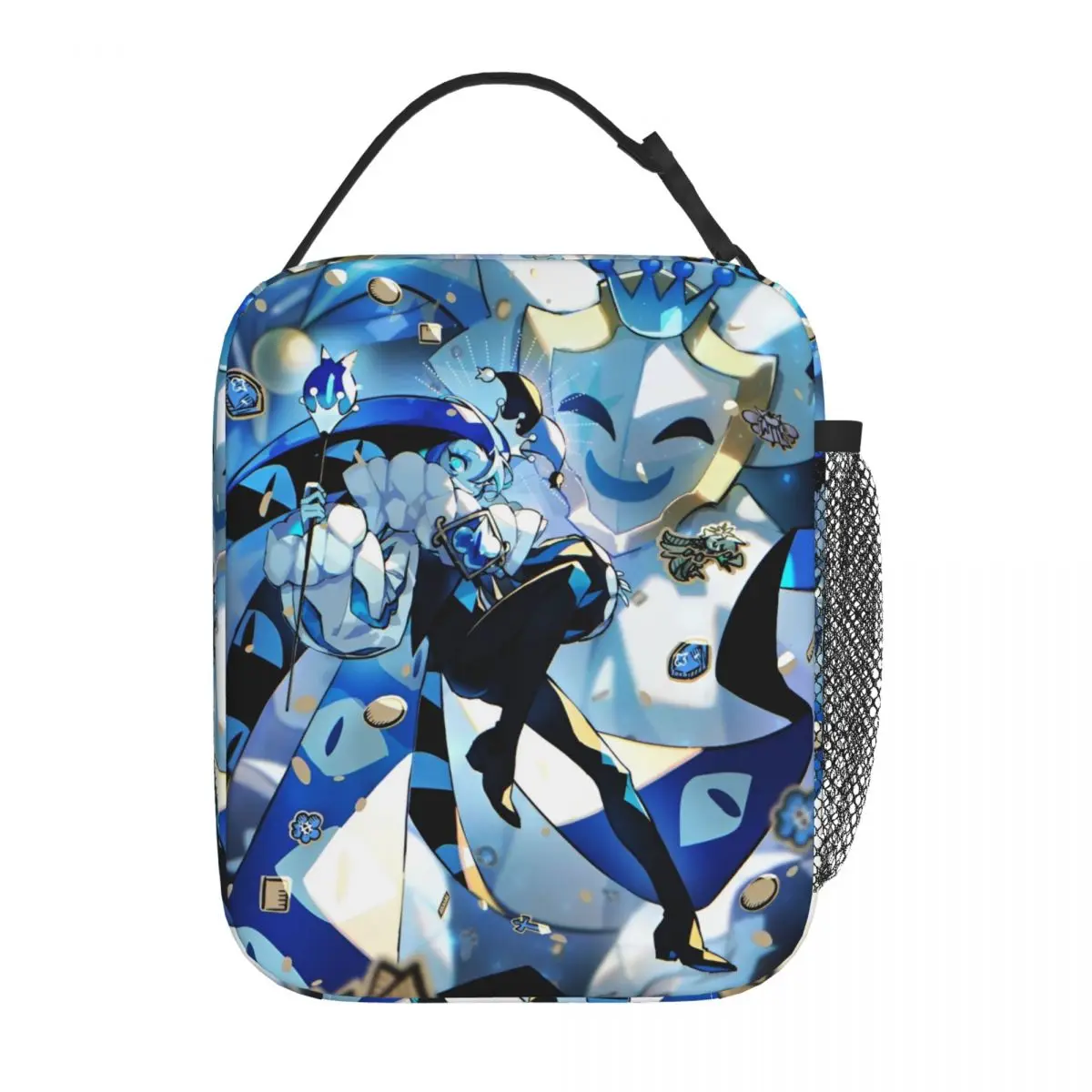Shadow Milk Cookie Run Kingdom Insulated Lunch Bag Cooler Bag  Lunch Container Cute Cartoon Anime High Capacity Tote Lunch Box