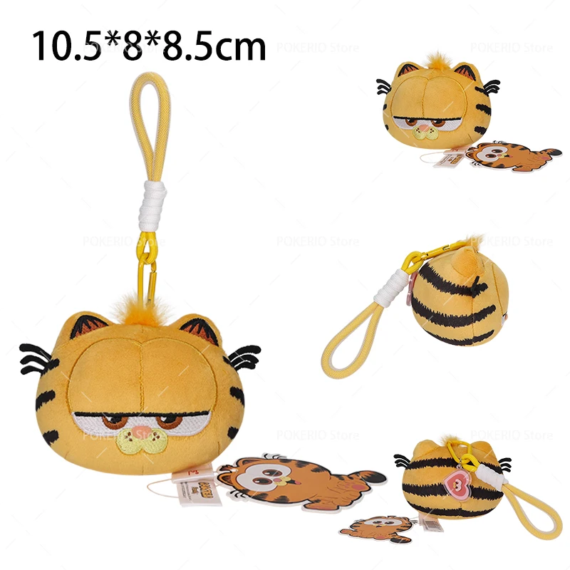 Originele Garfield Family Pluche Speelgoed Pizza Garfield Kat Tas Kawaii Odie Hanger Rugzak Decoratie Gevuld Anime Schattig Speelgoed
