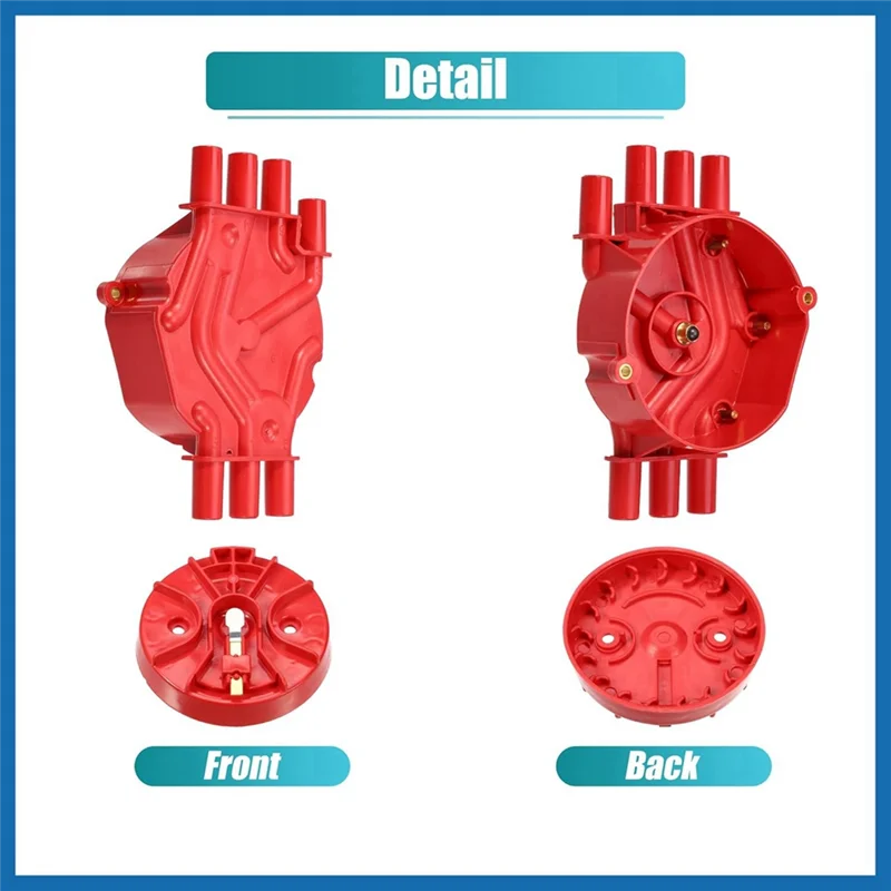 

AASS-Car Ignition Distributor Cap And Rotor Kit For Blazer For GMC Savana 2500 Safari 4.3L 1996-2005 10452458