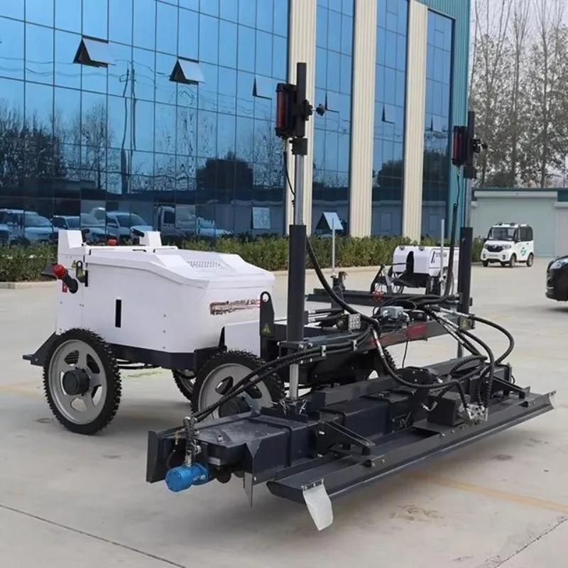 High Hardness Pavement Laser Screed Machine Special Bottom Wear Resistant Plate Durable Use Intelligent Concrete Floor Leveling