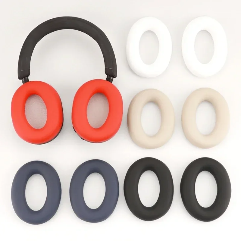

For Sony WH-1000XM5 Earphone Ear Cushions Noise Reduction Ear pads Headphones Sleeves Earcups Silicone Earpad Covers