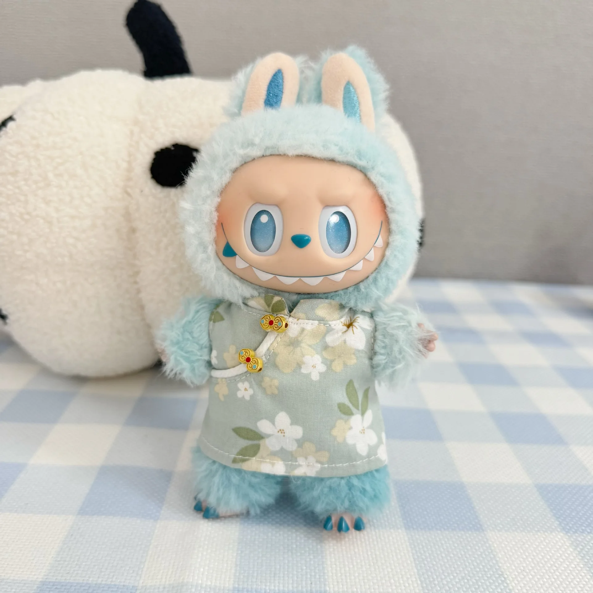 Ropa Labubu, disfraz Tang, Ropa tradicional china para Labubu V3, Ropa para muñecas, accesorios, Ropa Labubu