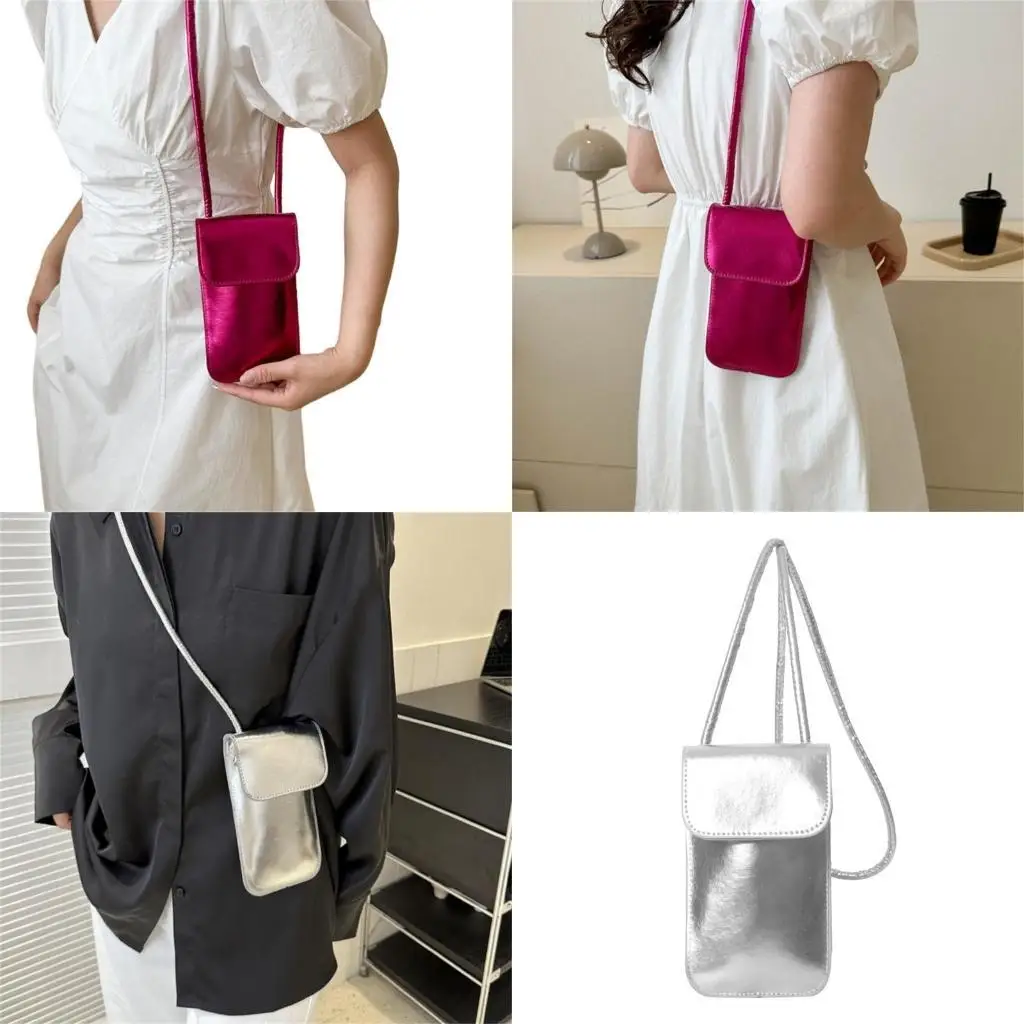 

D46D Mini Crossbody Phone Swork маленькая сумка для монеты на плечо