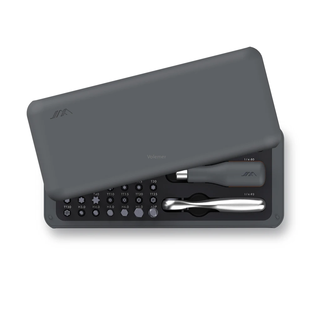 JIMI 41ใน1ไขควงชุด S2แม่เหล็ก Ratchet ประแจไขควงมัลติฟังก์ชั่ชุด DIY ครัวเรือนซ่อมเครื่องใช้ไฟฟ้า