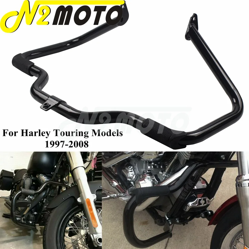 

Motorcycle Engine Guard Highway Crash Bar Custom For Harley Touring Road King Electra Street Glide FLHR FLTR FLHT FLHX 1997-2008