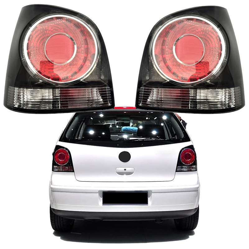2005-2010 Version POLO Car Red/Black Taillight Assembly/Circuit Board/9N/9N3 Original Hole Position High-Speed Installation 12V
