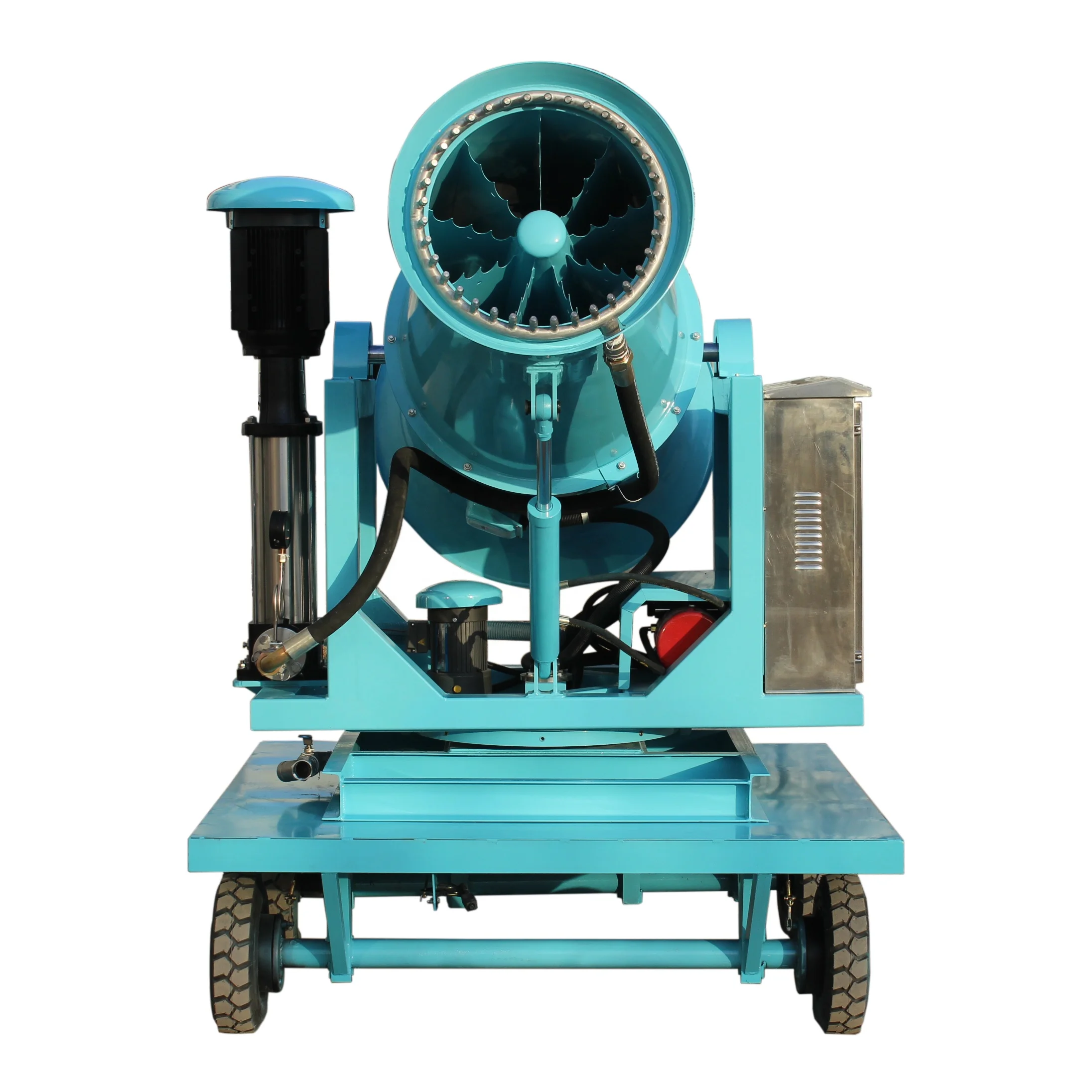 Pulvérisateur agricole télécommandé personnalisé pour mines, Machine de pulvérisation, canon à brouillard agricole, système de Suppression de la poussière