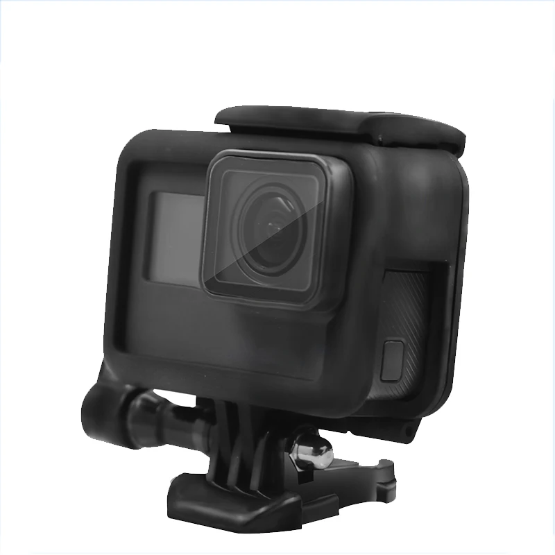 Schutzrahmenhalterung für GoPro Hero 7 6 5 Black Gehäuse, Schnellverschluss-Schnalle, Daumenschraube, Action-Kamera-Zubehör – Detail 3