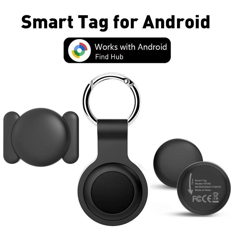 El rastreador Android inteligente funciona con la aplicación Hub Find de Google para Samsung Moto Finder, artículos, localizador de seguridad, carcasa protectora opcional