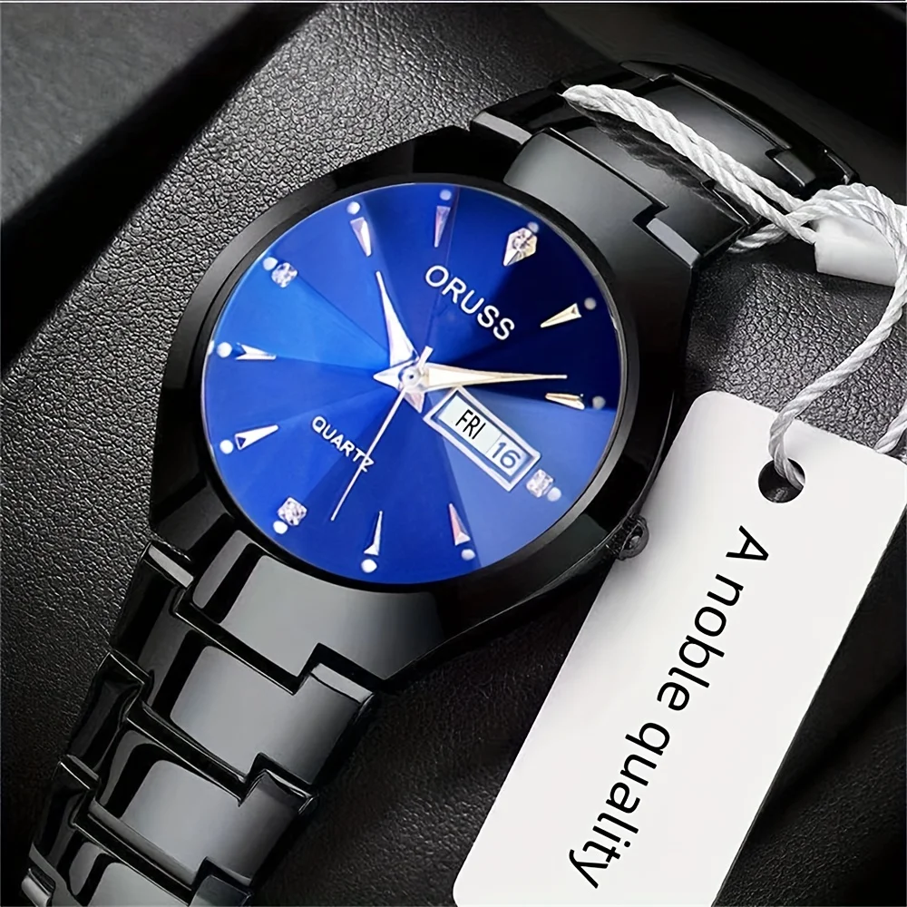 New Men\'s Watch Upscale Trend Fashion Gentleman Durable Precise Calendar Men\'s watch