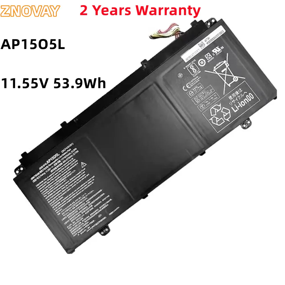 AP15O5L 11.55V 4670mAh Laptop Battery AP1505L AP15O3K AP1503K 3ICP4/91/91 For Acer Aspire S13 S5 CHROMEBOOK R13 SERIES