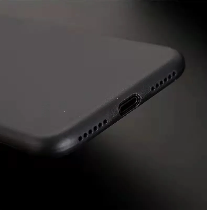 Ultra Thin Case for iPhone X XS XR XS MAX 11 12 13 14 Pro Max Case For iphone 6 6s 7 8 Plus Slim Matte Transparent Cover Case