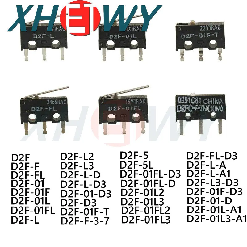 Micro switch D2F-F 01 01L 01F 01FL D2F-L L2 L3-D D3 A A1 AQ D2F-L3-D3 D2F-01F-D3 D2F-01FL3 D2F-01L2 D2F-01FL-D3 D2F-5 D2F-01F-T